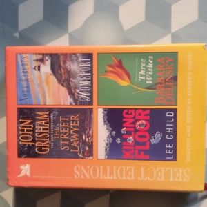 Readers Digest Select Editions, John Grisham, Lee Child, Nora Roberts, Barbara..